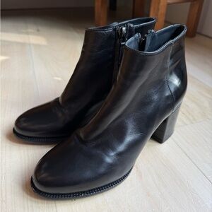 Nando Muzi Leather Fur Lined Leather Boot